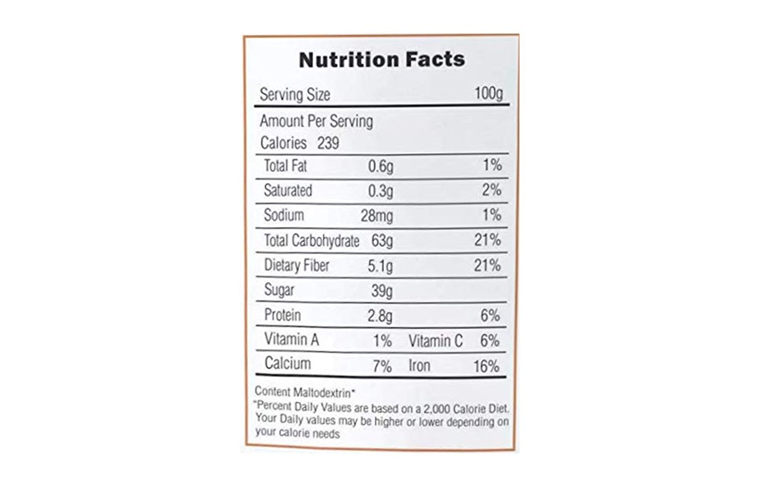 Nature's Gift Spray-Dried Tamarind Powder    Pack  100 grams